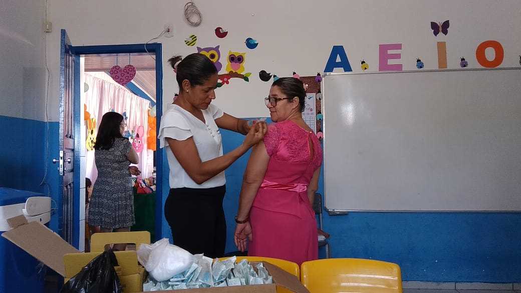 Camacã: Campanha de Vacinação contra Influenza (Gripe) alcança professores da rede pública 
